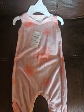 Polo by PaigeLauren Pink Sunburst Baby One-Piece